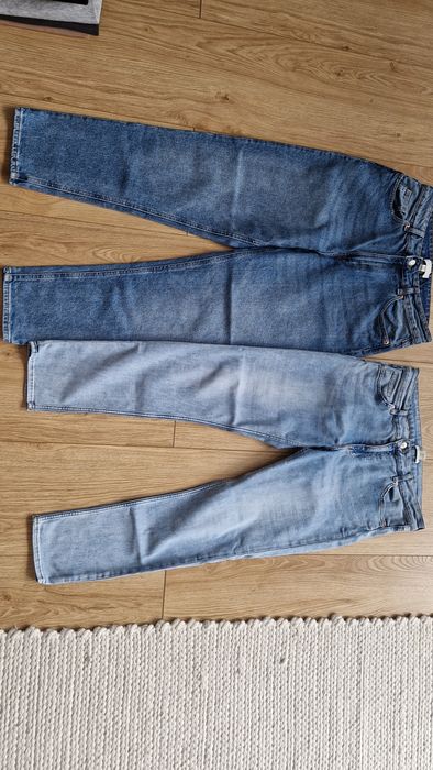 H&M 2 pary spodni dżinsowych rozmiar 42