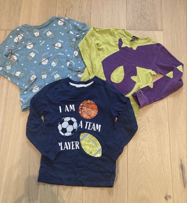 110 - 116 duza paczka ubran dla chlopca