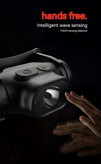 Latarka czołowa Philips LED na akumulator