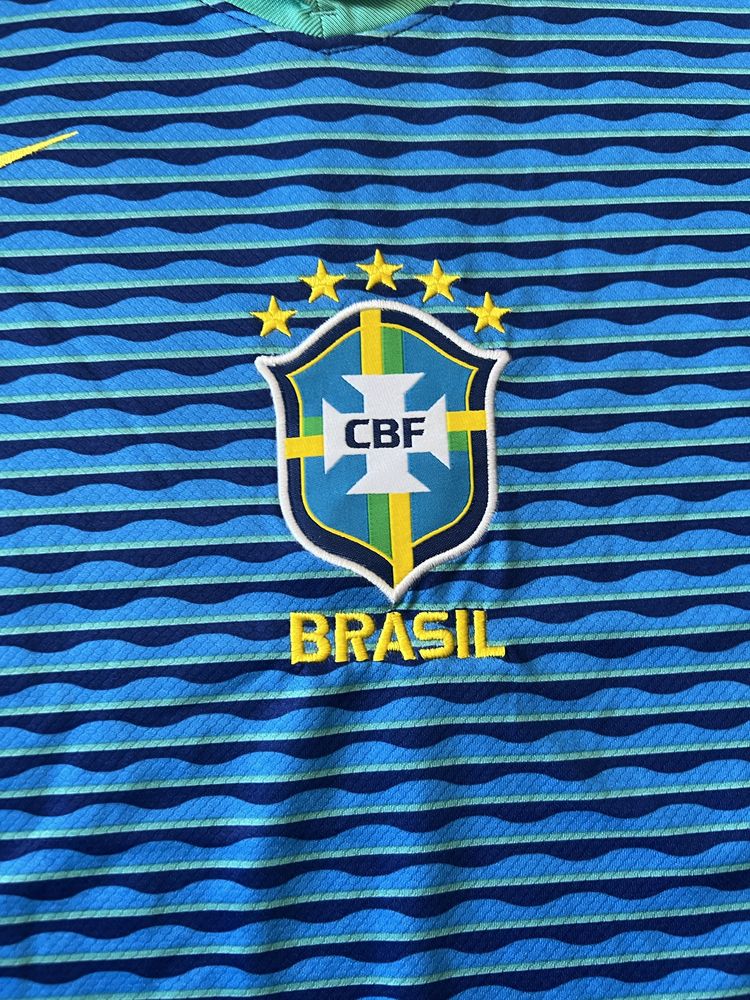 Camisola nova do brasil azul