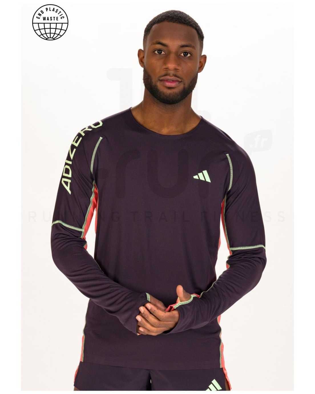 Adidas męska koszulka do biegania ADIZERO Ekiden LS r. S | IU0708