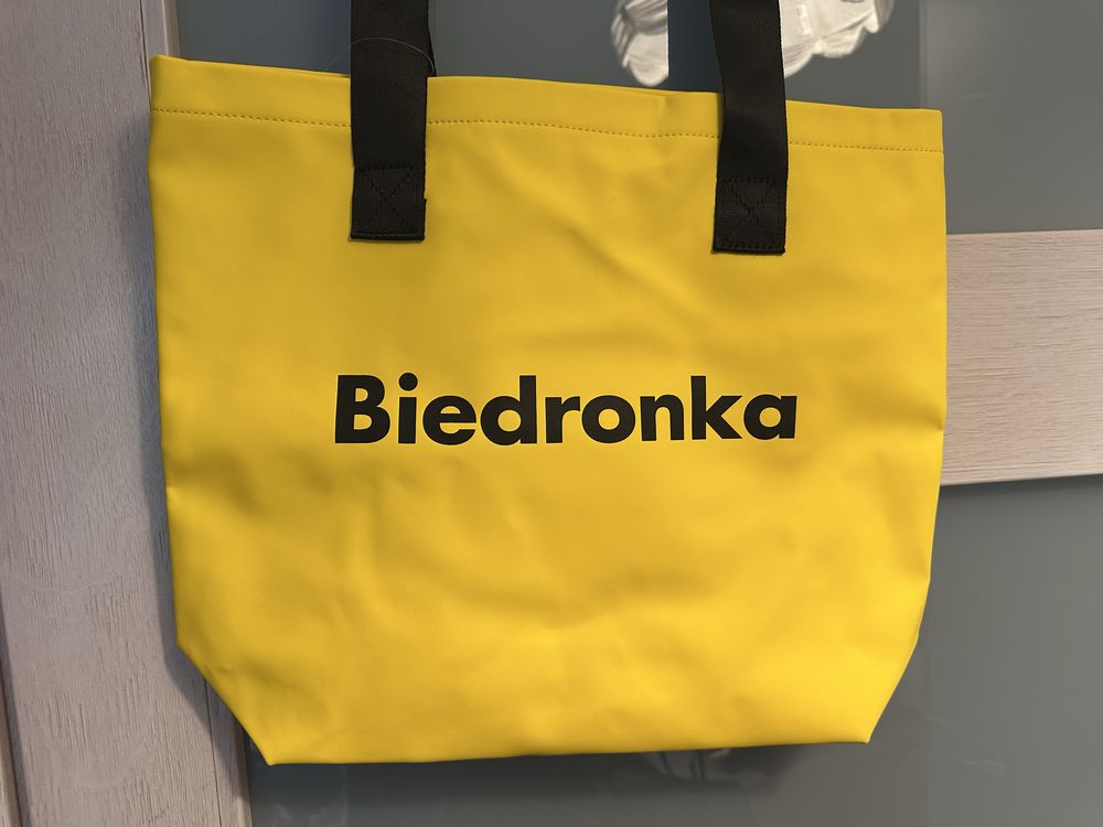 Żółta torba Biedronka  NOWA