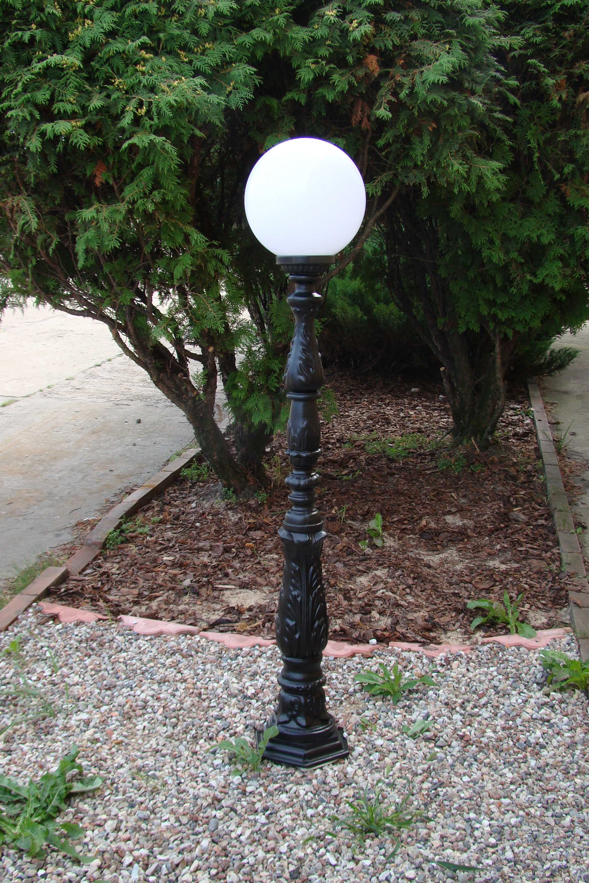 lampa latarnia żeliwna H140cm stojąca Gartenlaterne Gusseisen