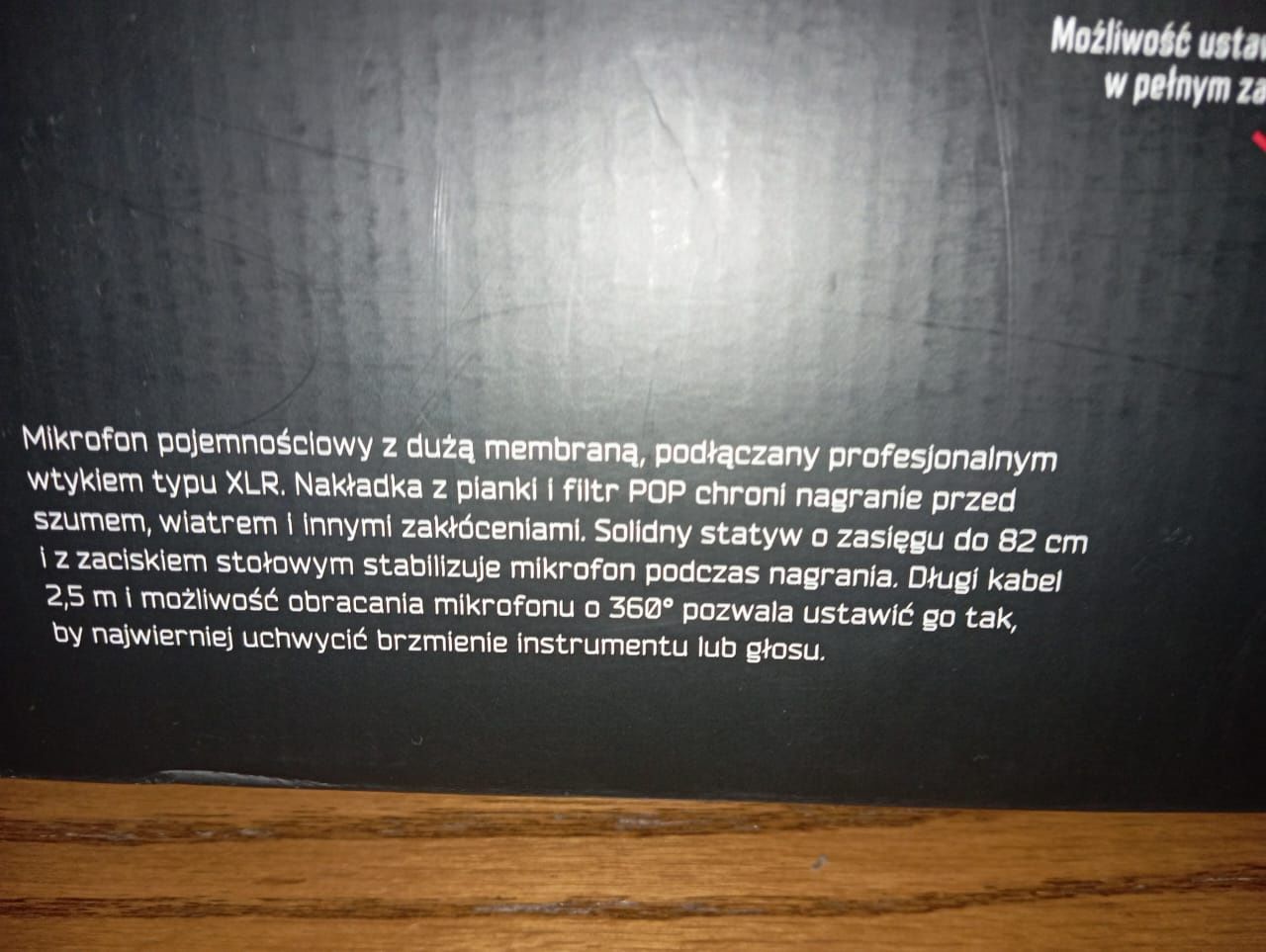 Sprzedaję mikrofon