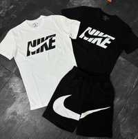 Комплект Футболка + шорти Nike Big Swoosh літній костюм спортивний