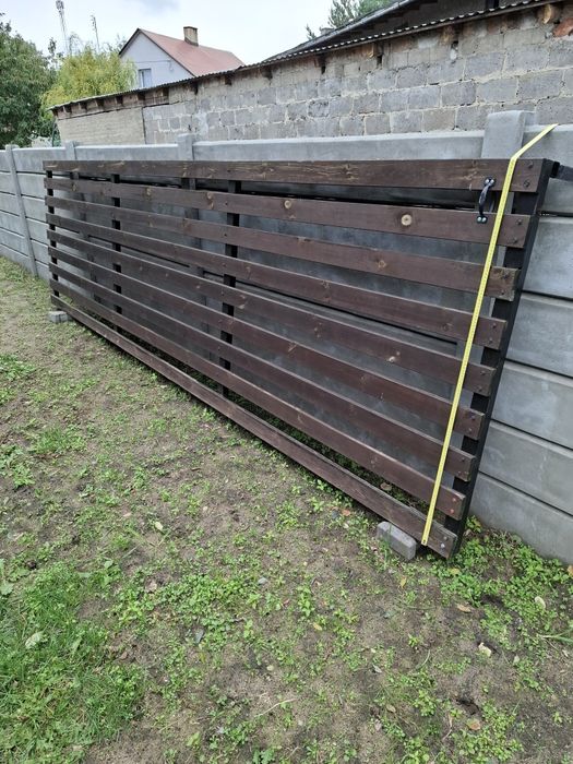 Brama przesuwna wjazdowa