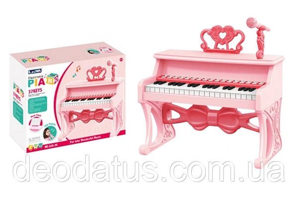 Дитяче  піаніно рожеве
