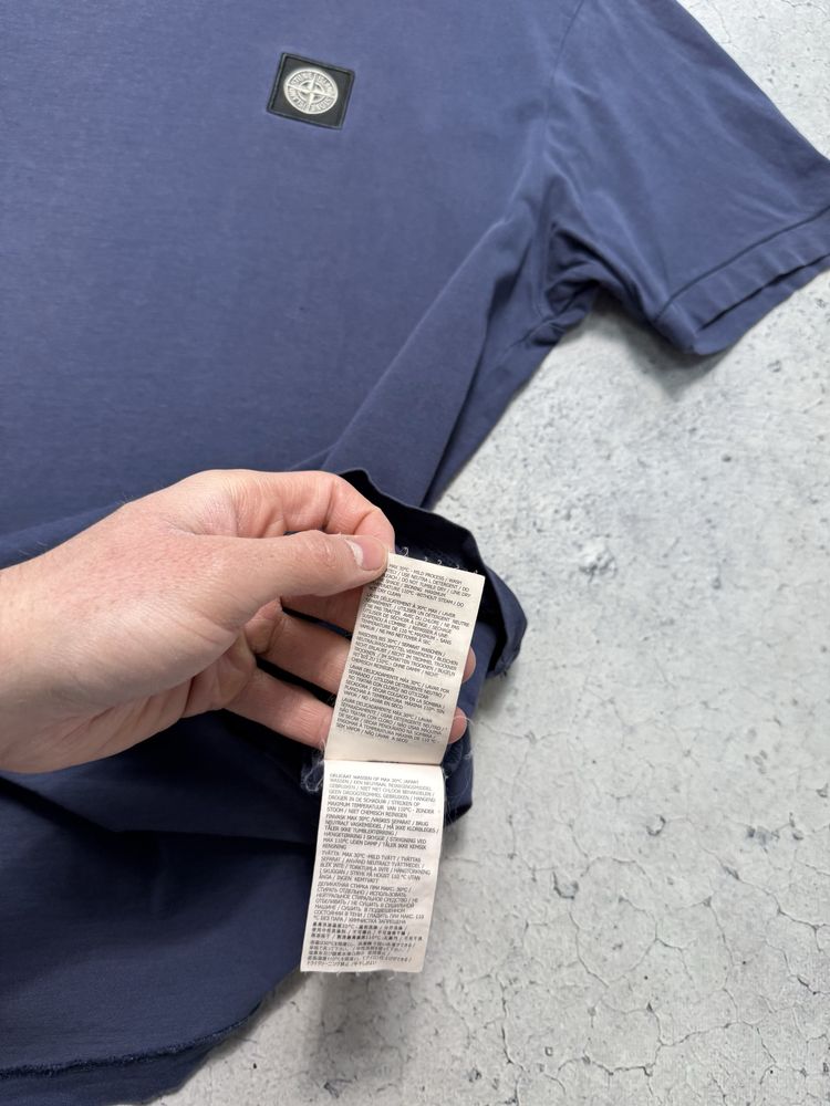 МуФутболка Stone Island Patch Progam rОригинал Размер XL-XXL Luxury