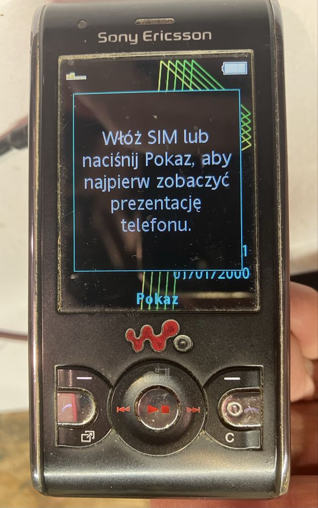 Sony Ericsson w595 bardzo rzadki model