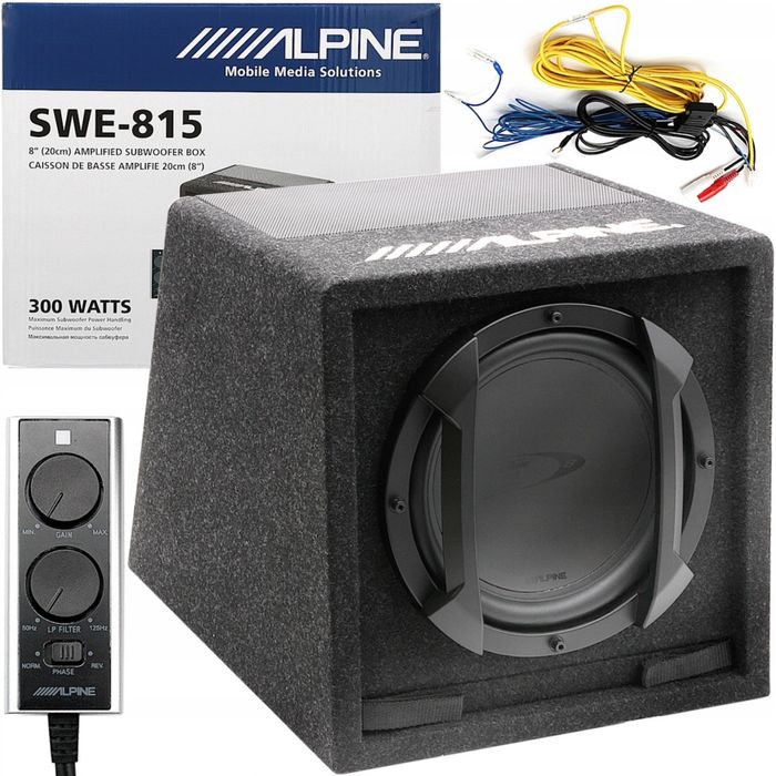 Сабвуфер Alpine SWE-815