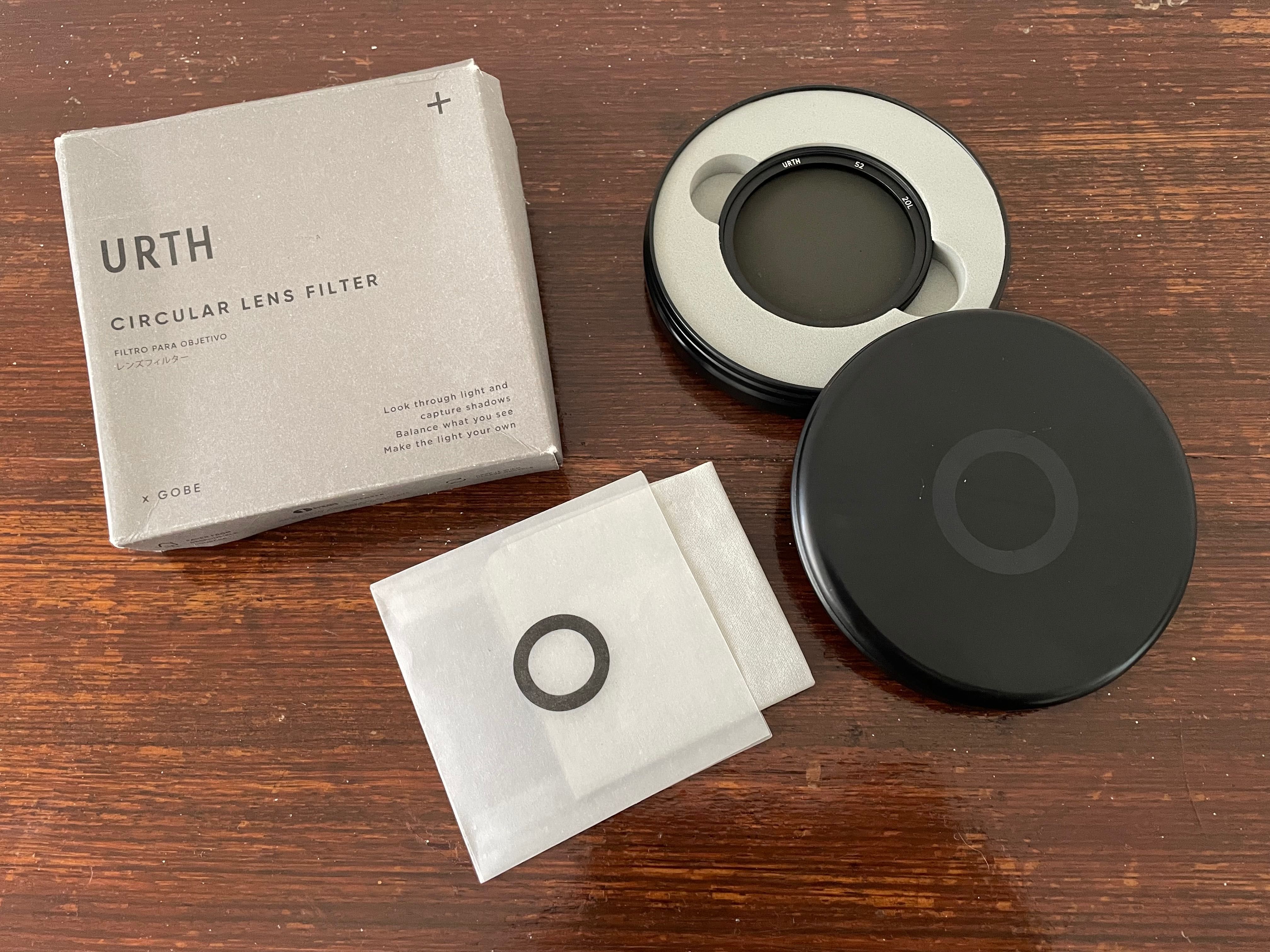 Filtro Urth x Gobe CPL Polarizing Filter Plus+ (52mm)
