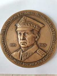 Medal kolekcjonerski. Kazimierz Sosnkowski.