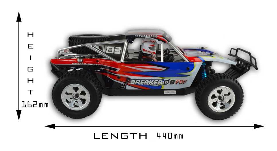 HSP RC Breaker DB Pro Off 1/10 Skala 4WD 3500AH HighSpeed