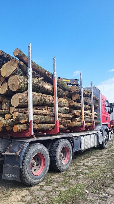 Drewno opałowe z transportem dąb buk brzoza grab