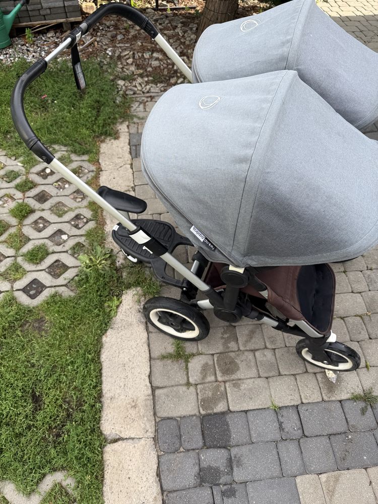 Bugaboo donkey wozek blizniaczy podwójny 2w1