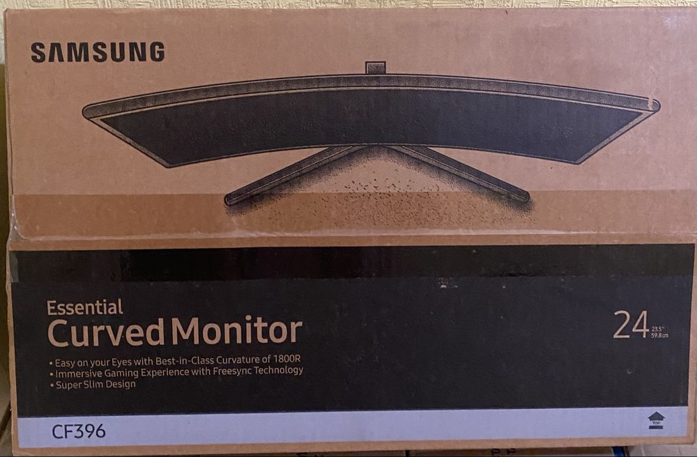 Samsung 24”Curved Monitor Cf396 - ідеальний для роботи та ігор