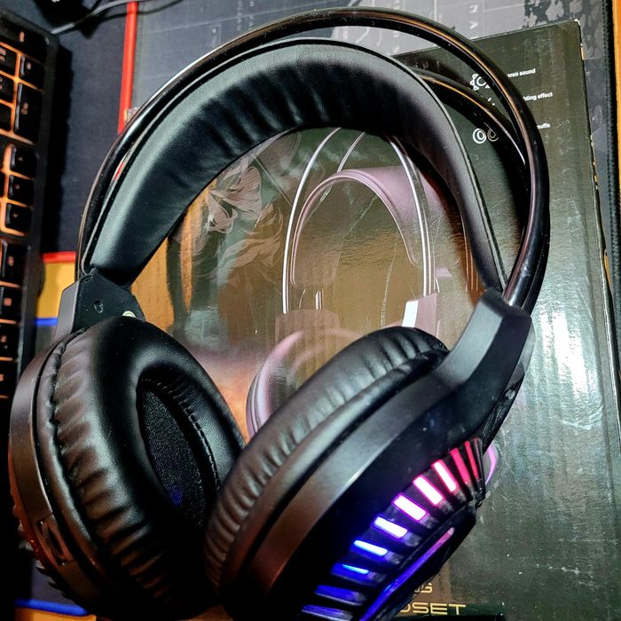 Гарнитура наушники Aula S605 Wired gaming headset black