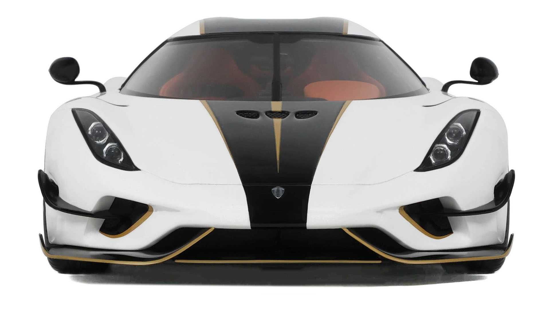Model 1:18 GT Spirit Koenigsegg Regera World Record Car 2023 white