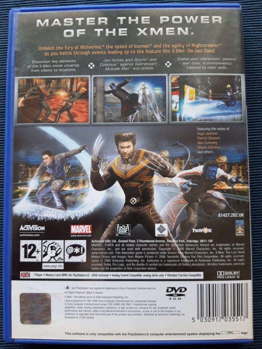 X Man The official game PS2