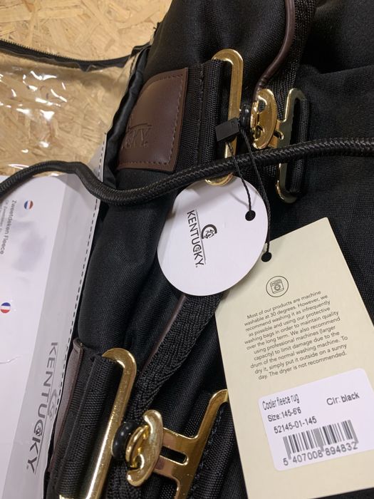 Derka polarowa Kentucky r. 145 czarna nowa z metką