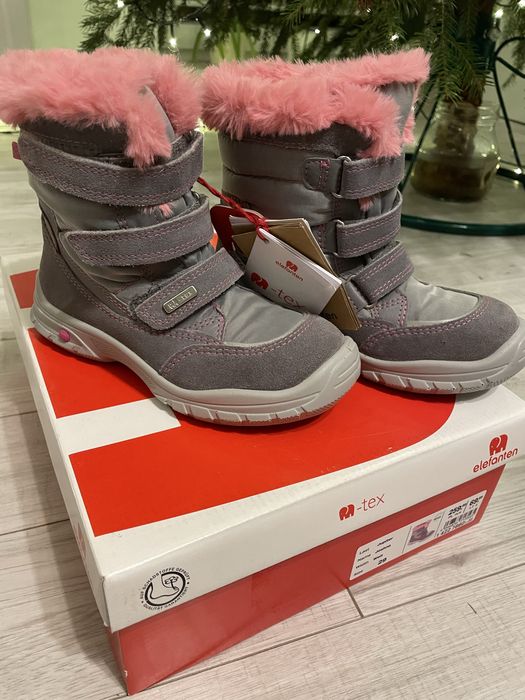 Buty zimowe Elefanten dziewczęce (nowe), rozmiar 29