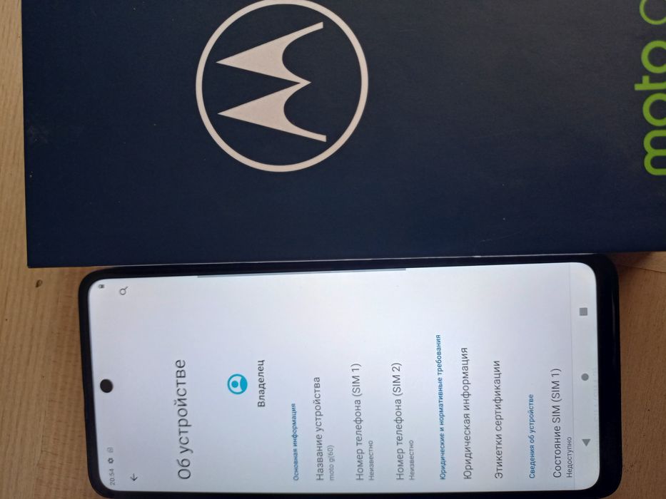 Продам Motorola g60. 6/128 gb.