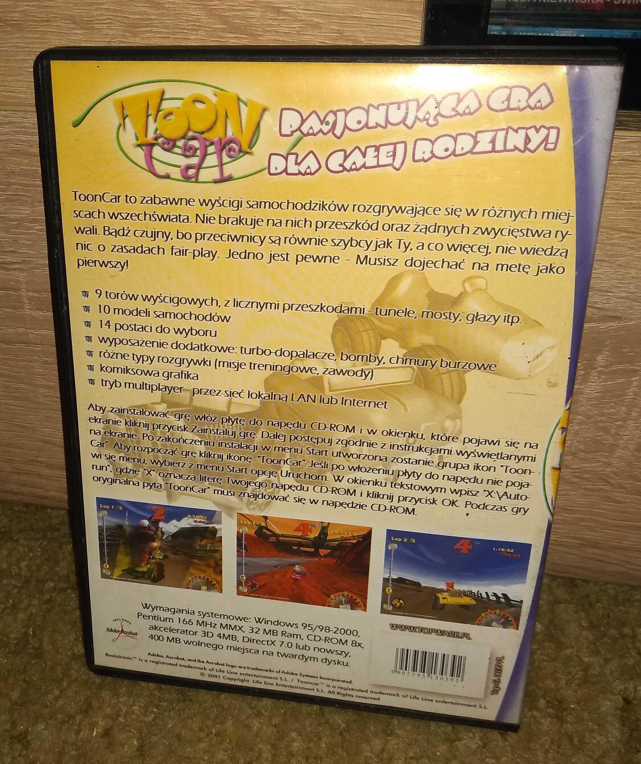 Toon Car Odjazdowy Rajd / PC / PL / DST+/