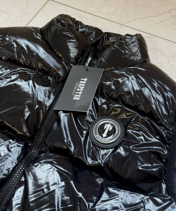 Глянцева жилетка Trapstar | Безрукавка Trapstar лакова | трапстар