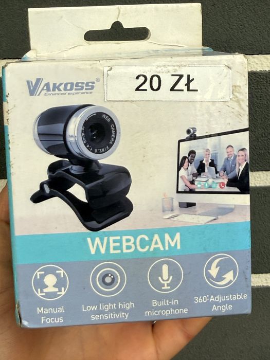 Kamera internetowa WEB CAM z mikrofonem USB 2.0