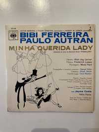 Disco  de vinil EP de Bibi Ferreira e Paulo Autran