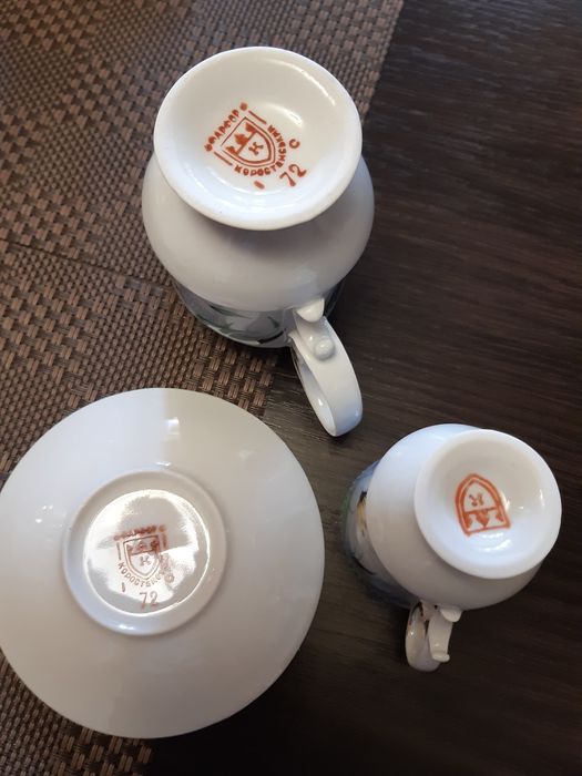 Продам вінтажний порцеляновий кавовий сервіз