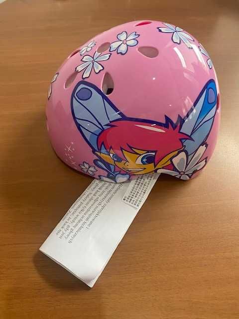 Kask dziecięcy KID ZAMO na rolki, deskorolkę, rower różowy