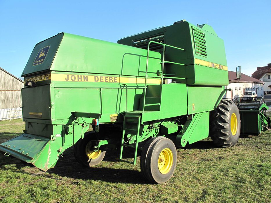 Kombajn Zbożowy John Deere 1166 Klima Sieczkarnia Heder 3,60