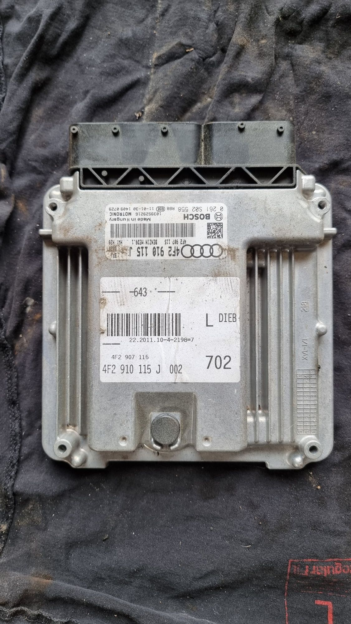 Komputer ECU audi a6 c6 2.0tfsi