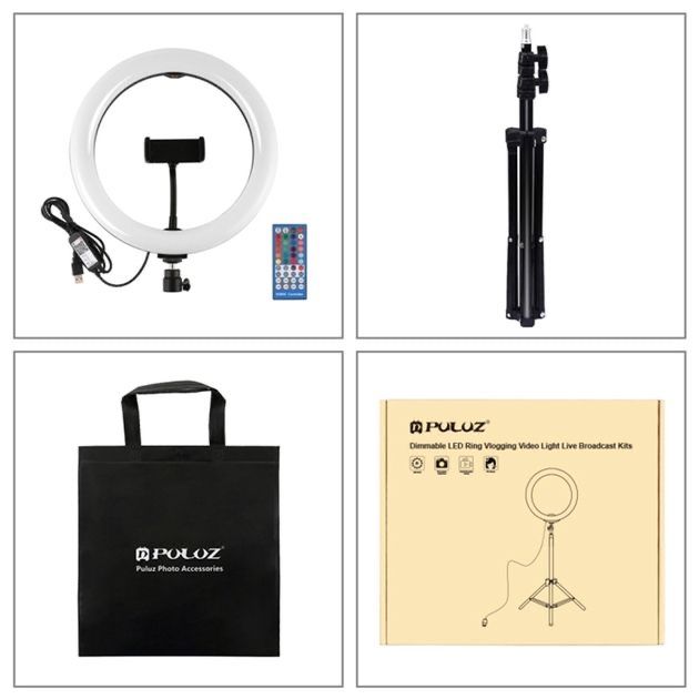 Кільцева USB RGBW LED лампа