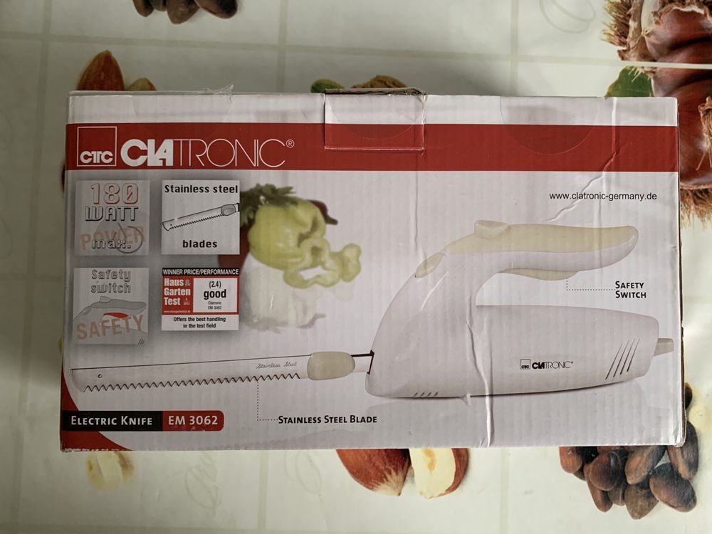 Електричний ніж Clatronic Electric Knife