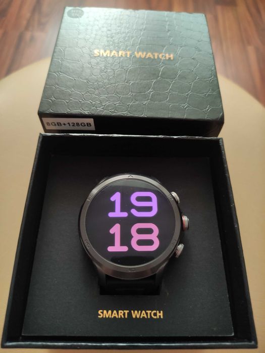 Android 5G Часы c сим картой GT200 AMOLED Smart Watch с GPS, Wi-F H19