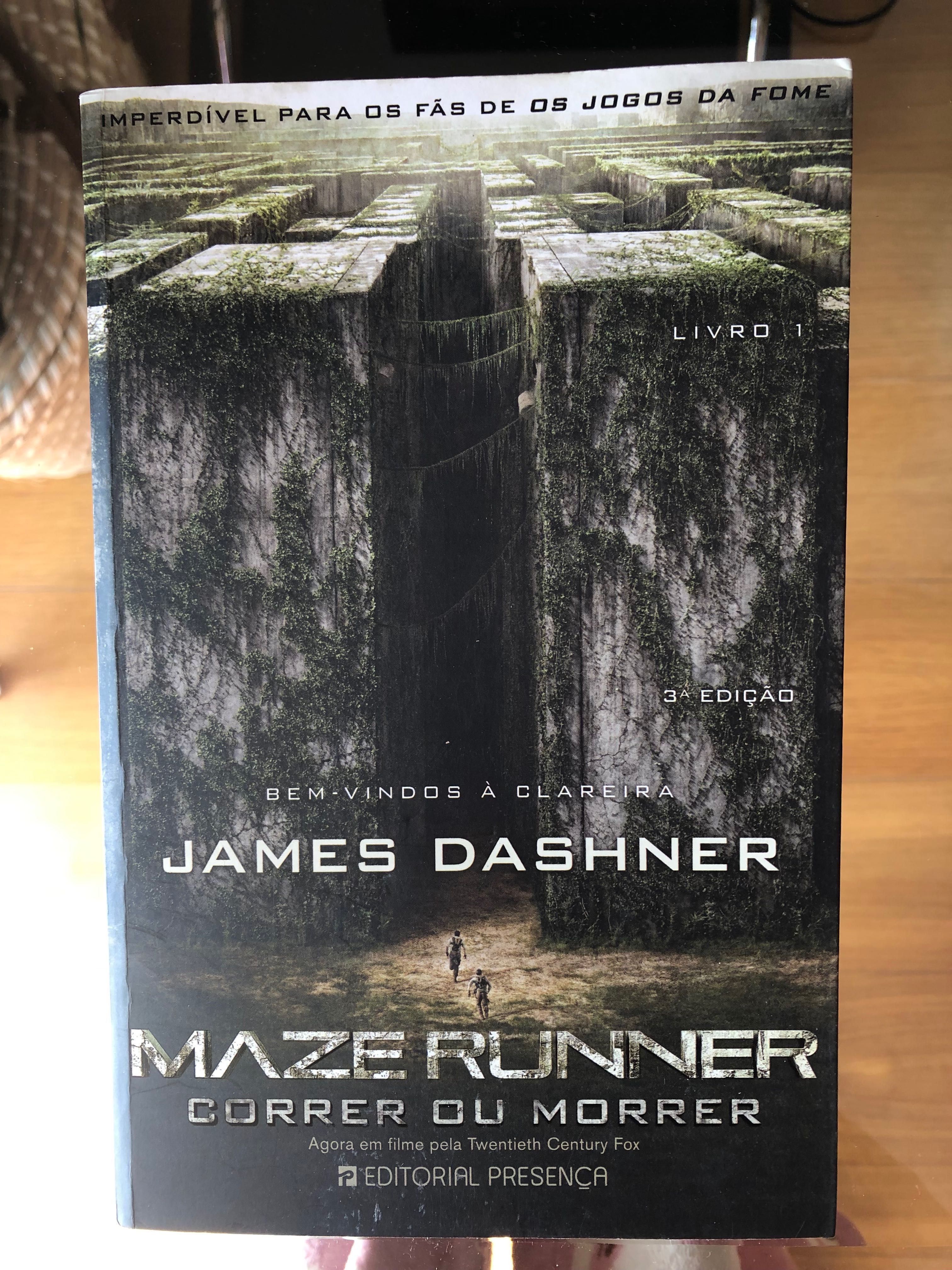 Livro de James Dashner - Maze Runner