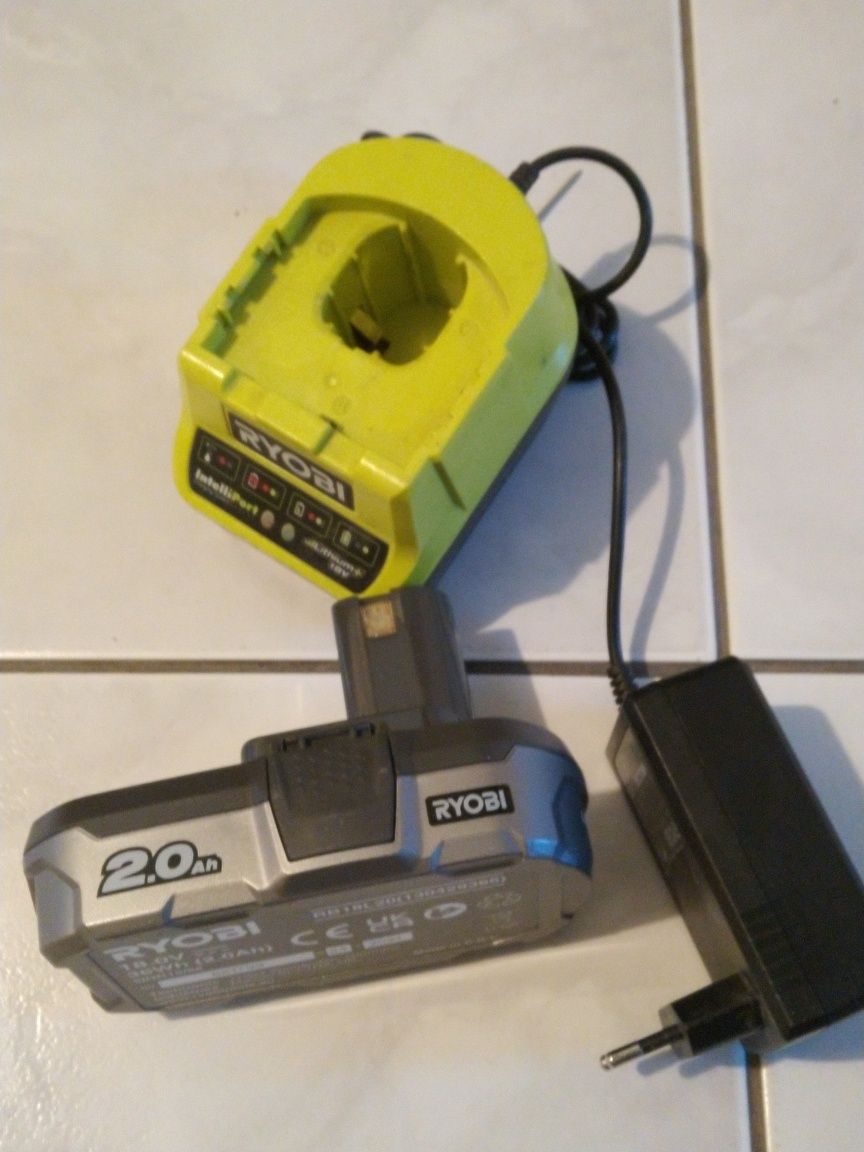 Baterie ryobi akumulator ładowarka
