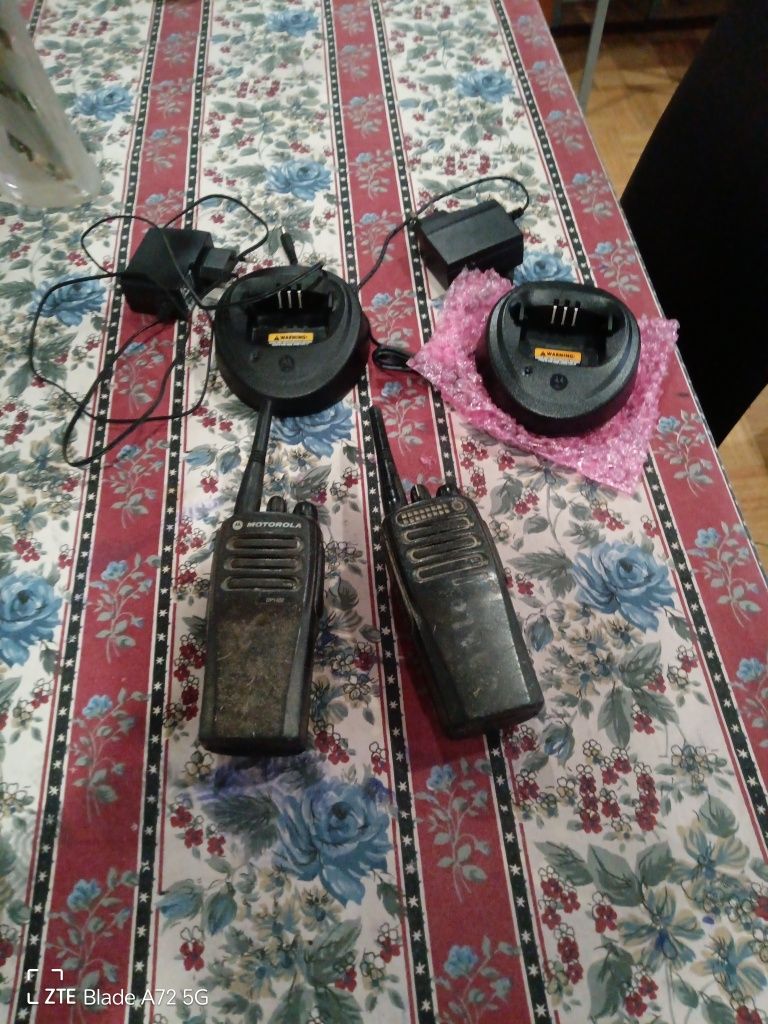 Walkie talkie como novos Motorola