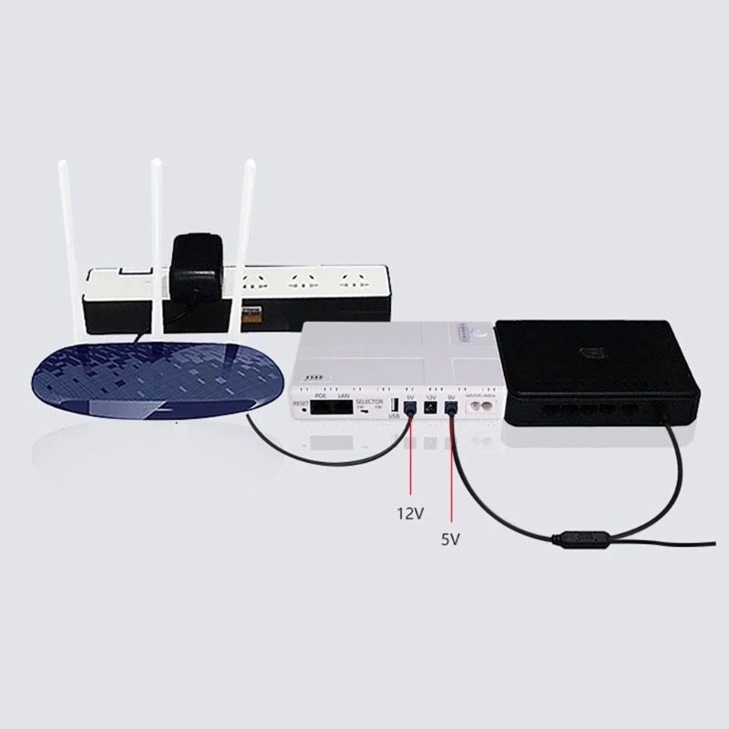 Router Mini UPS DC1036P в наявності! (36W 2A, 10400mA)