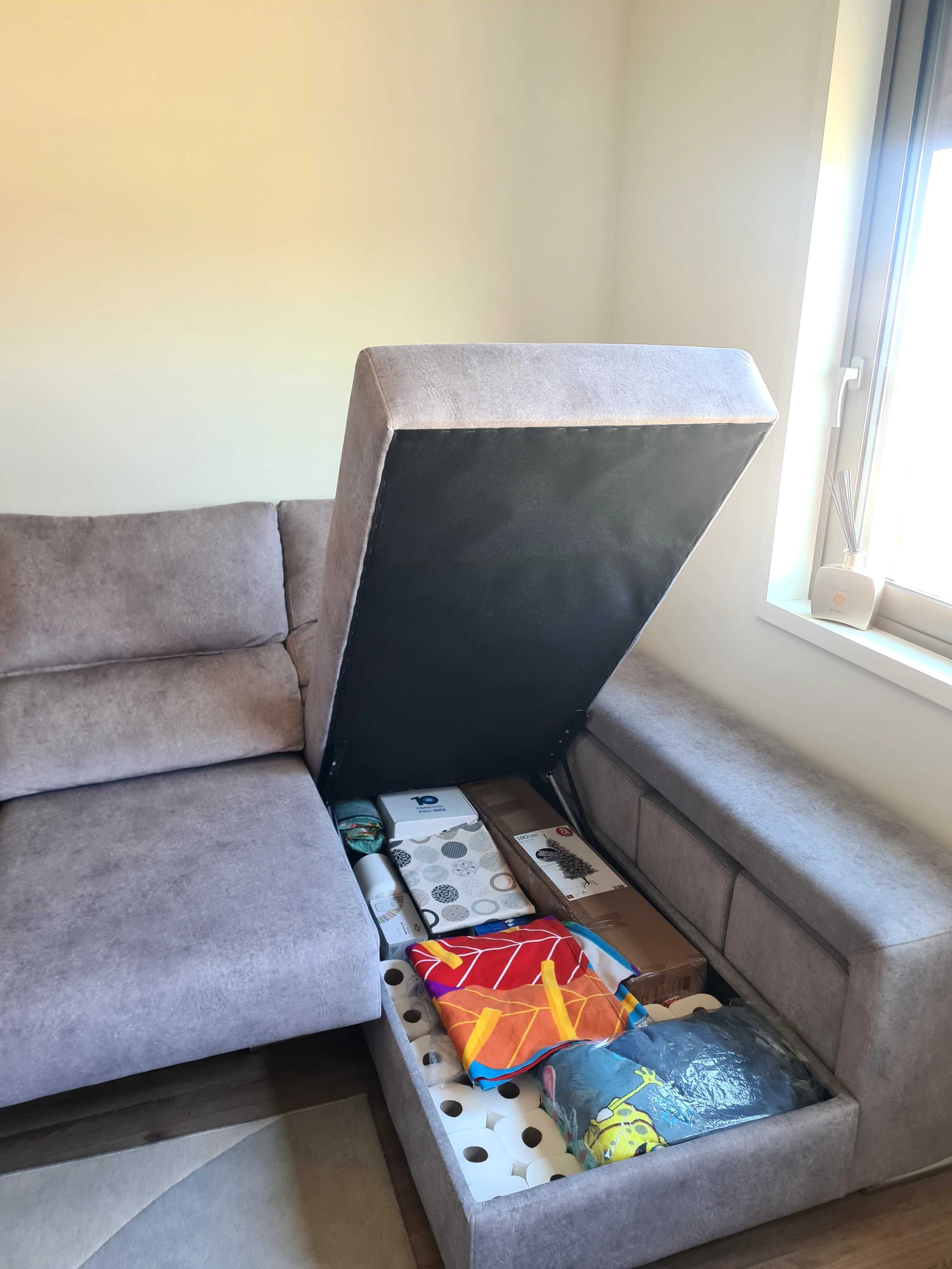 Sofá Chaise Longue Semi Novo muito estimado