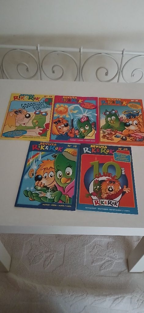 Revistas. Rik & Rok de 2005 e 2006