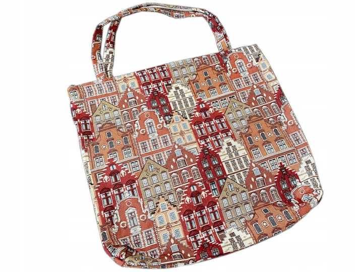 Torba gobelin  gobelinowa 42cm x 40cm miejska na zakupy trwała polska