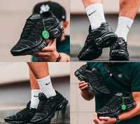 Мужские кроссовки Nike Air Max Plus Tn Black 40-46 найк аир Хит