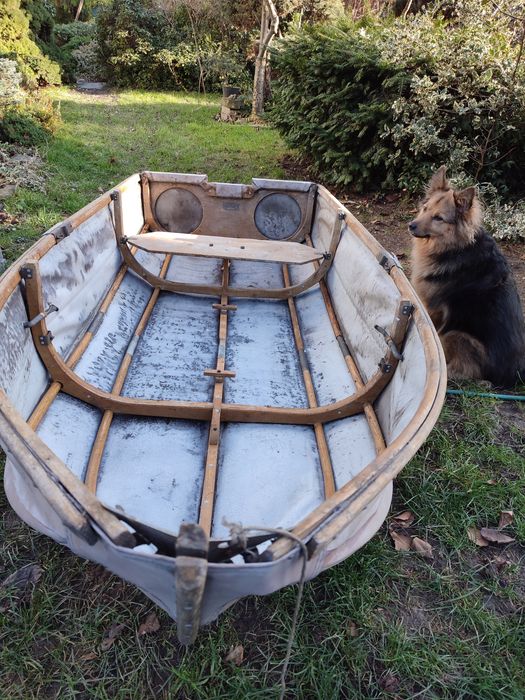 Łódź zabytkową gumowa