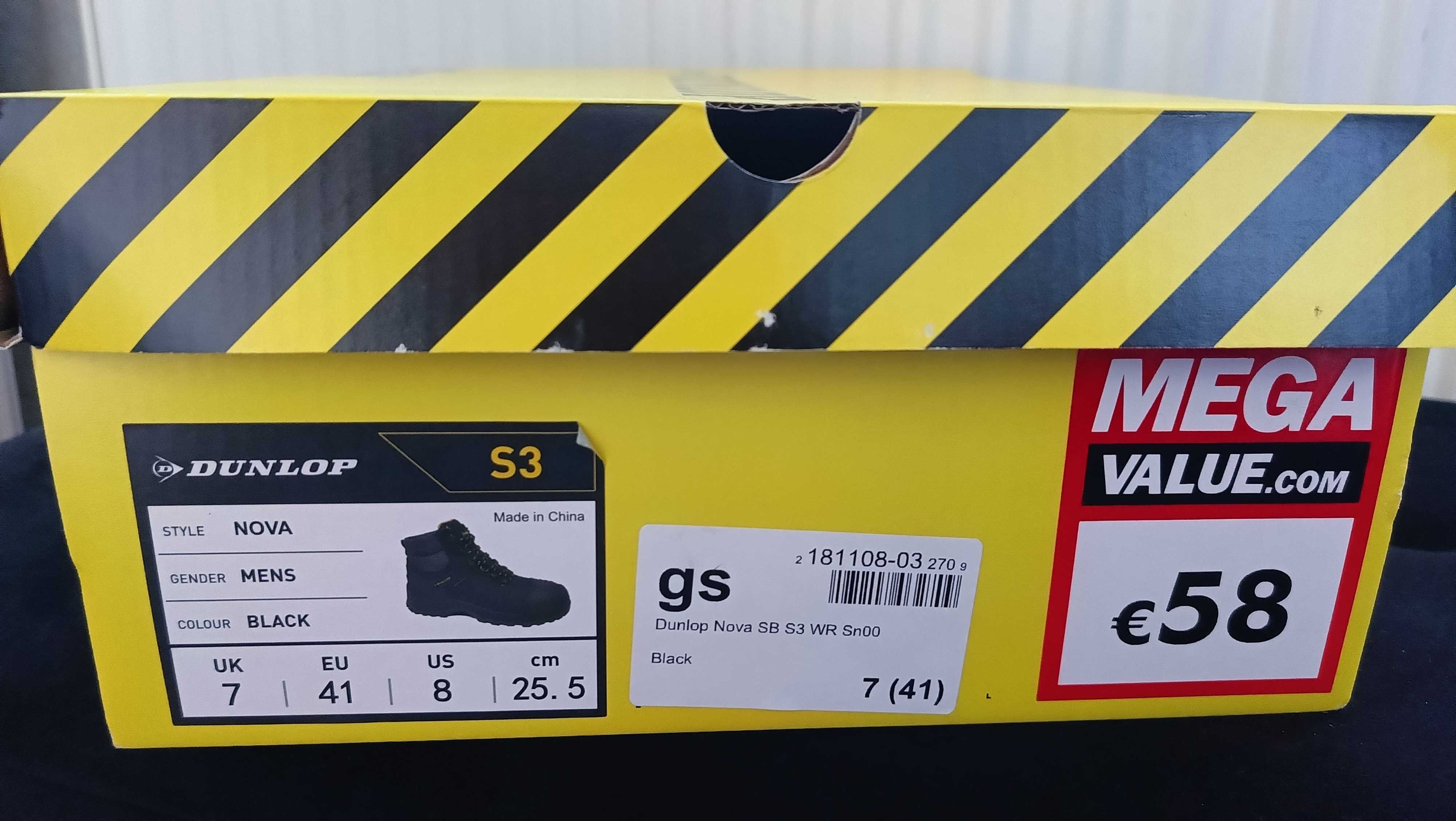 Buty robocze Dunlop Nowe r. 41