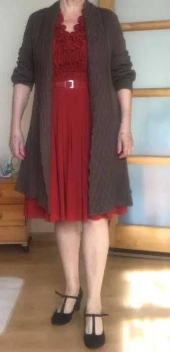 Sweter kardigan rozm.42