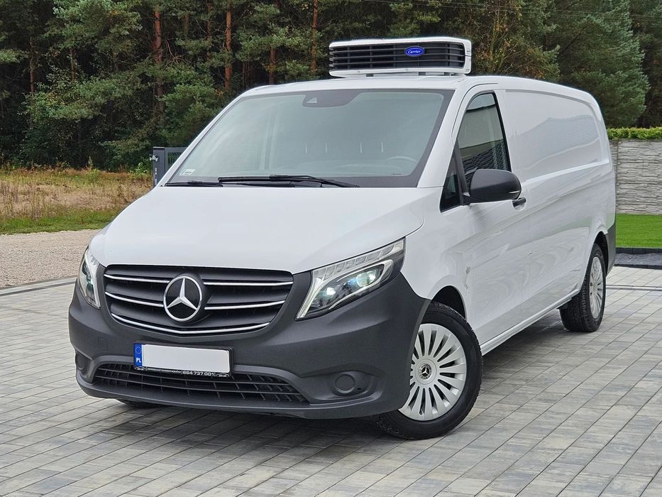 Mercedes-Benz VITO EXTRA Long Chłodnia SalonPL FV23%  CHŁODNIA EXTRA Long SalonPL FV23% 86tyś km LEDY NAVI