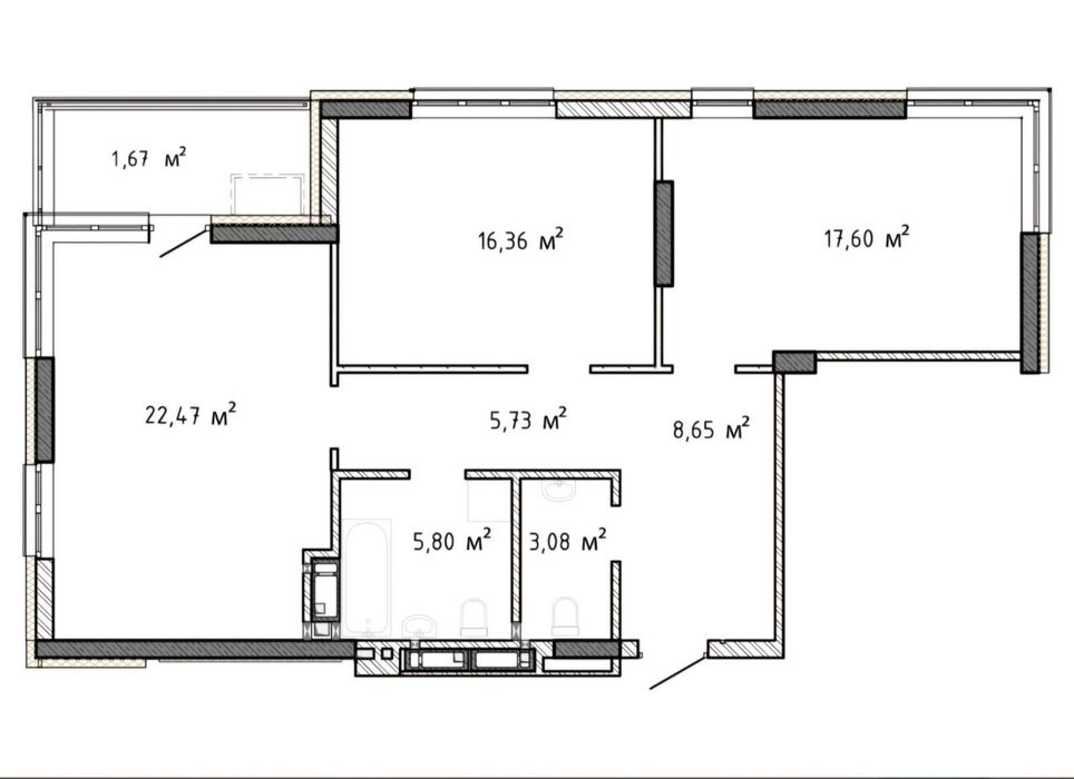 Квартира з ідеальним плануванням